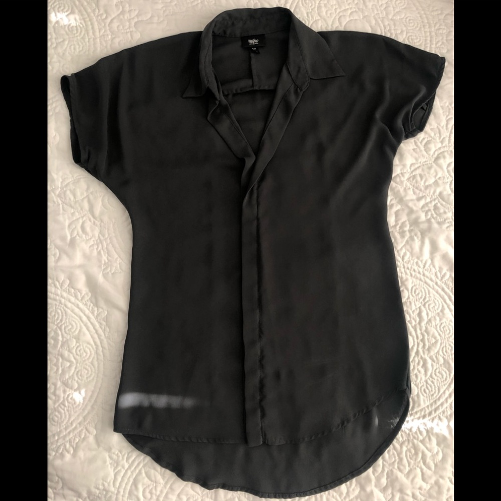 Mossimo gray blouse